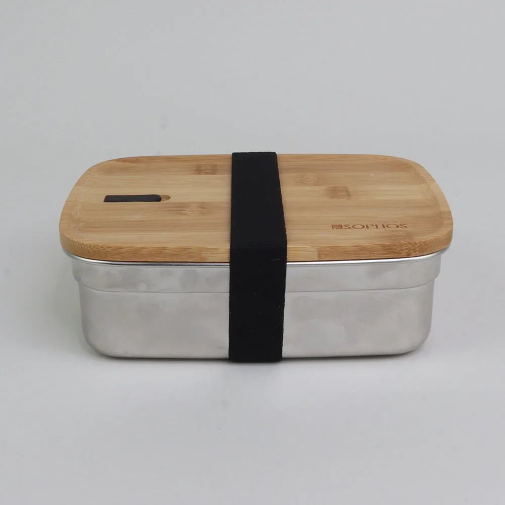 1200ml Bamboo Steel Lunch Box