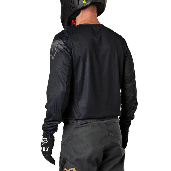 24 FOX 180 BLACKOUT JERSEY [BLACK] XS