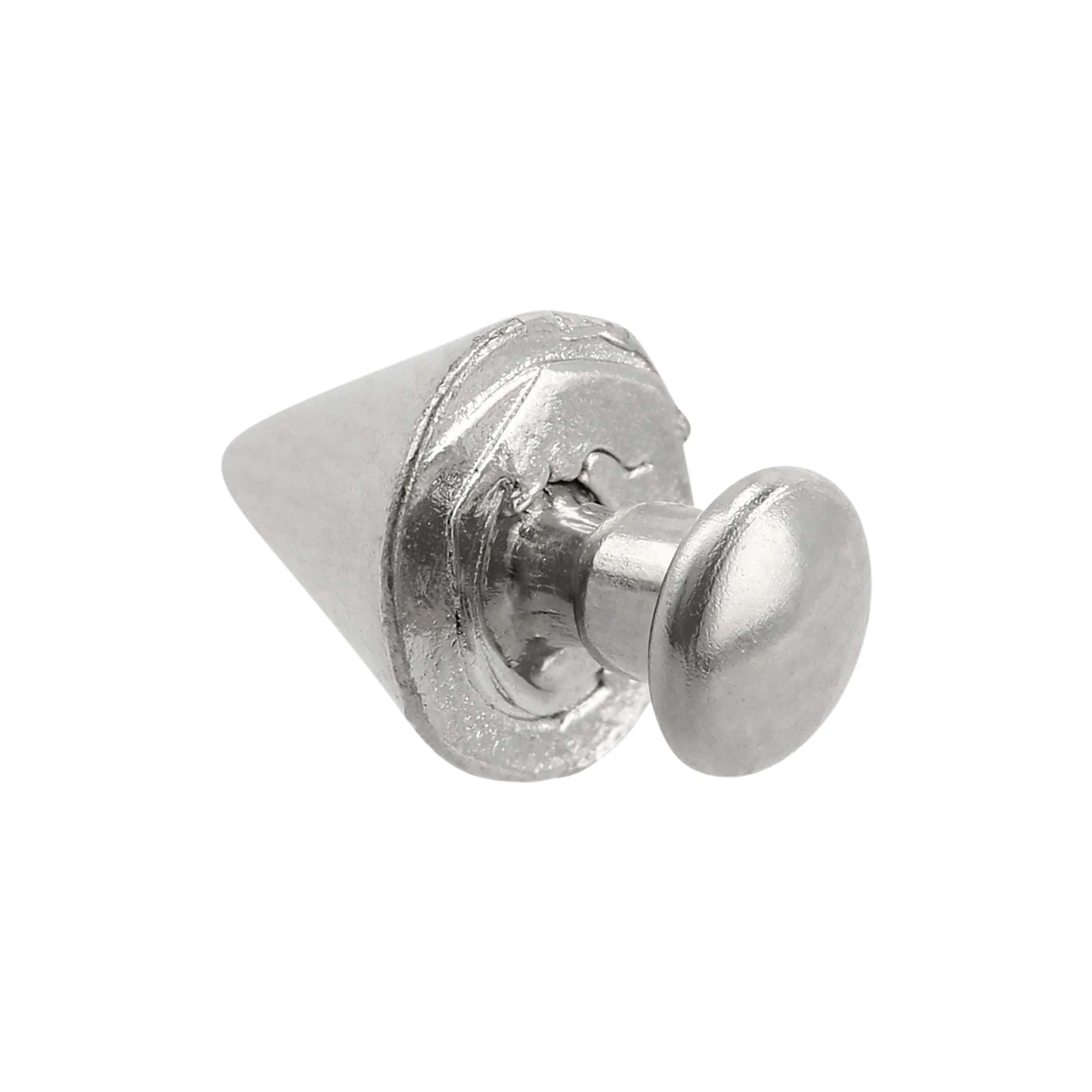 6.5mm Nickel, Spike Top Rivet Stud, Zinc Alloy - PK5, #P-2962