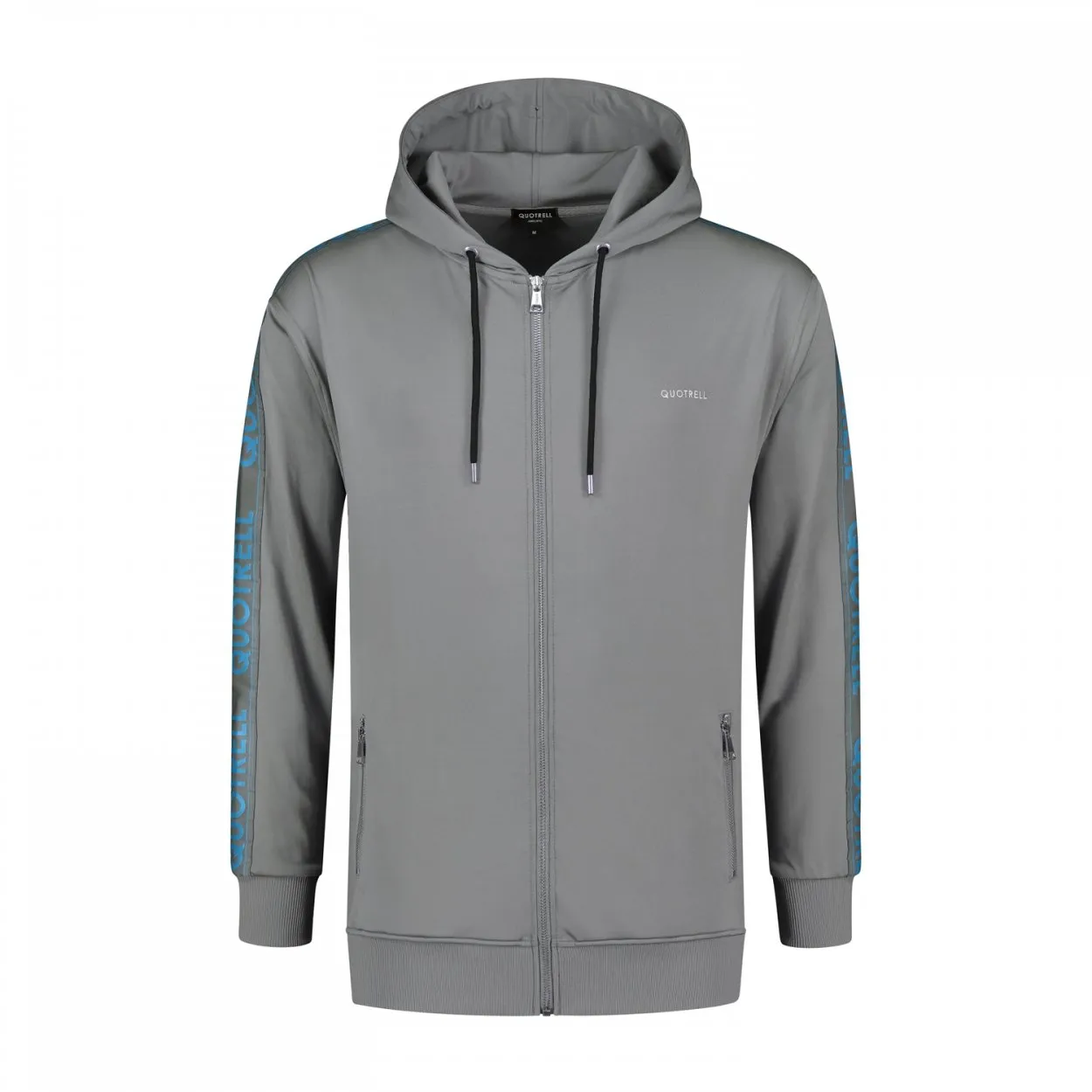Admiral Track Top | Grey/Blue