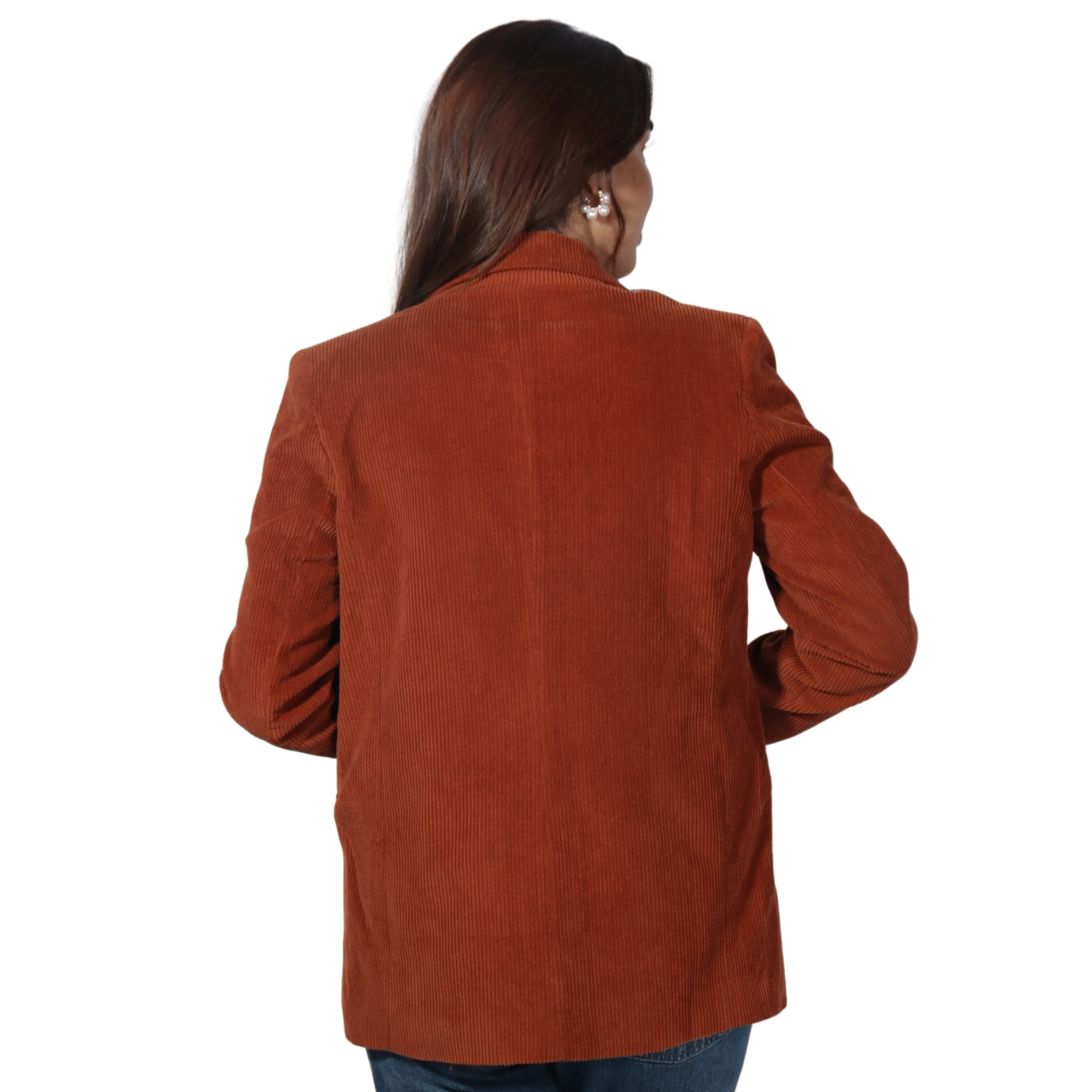 ART LOVE - Ribbed design blazer