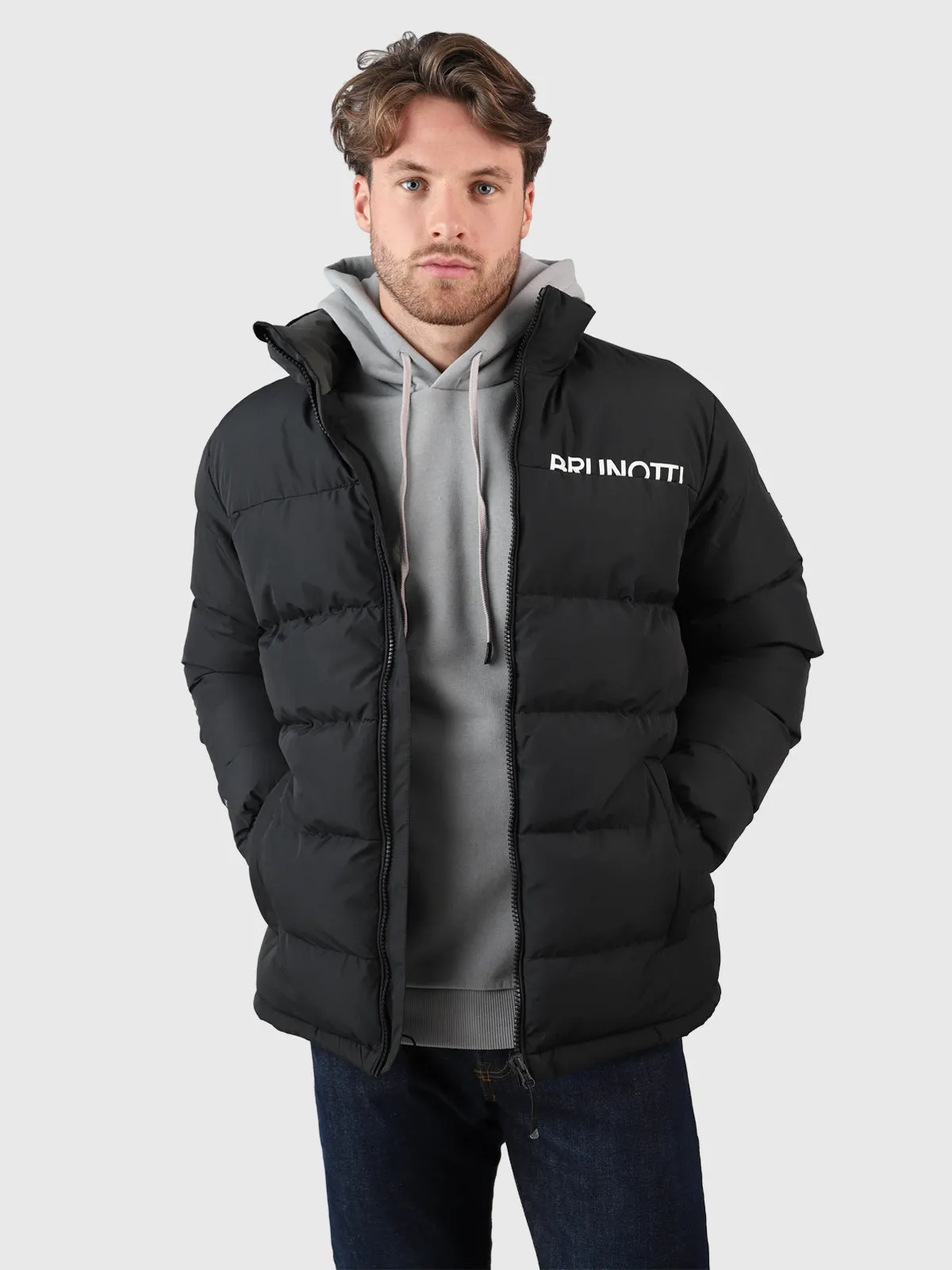 Bardigan Men Puffer Jacket | Black