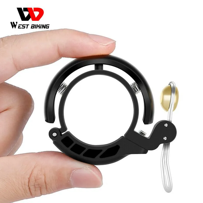 Bicycle Bell Vintage Mini Copper Safety Warning Cycling Bell Handlebar Horn Aluminum Alloy MTB Road Bike Bell