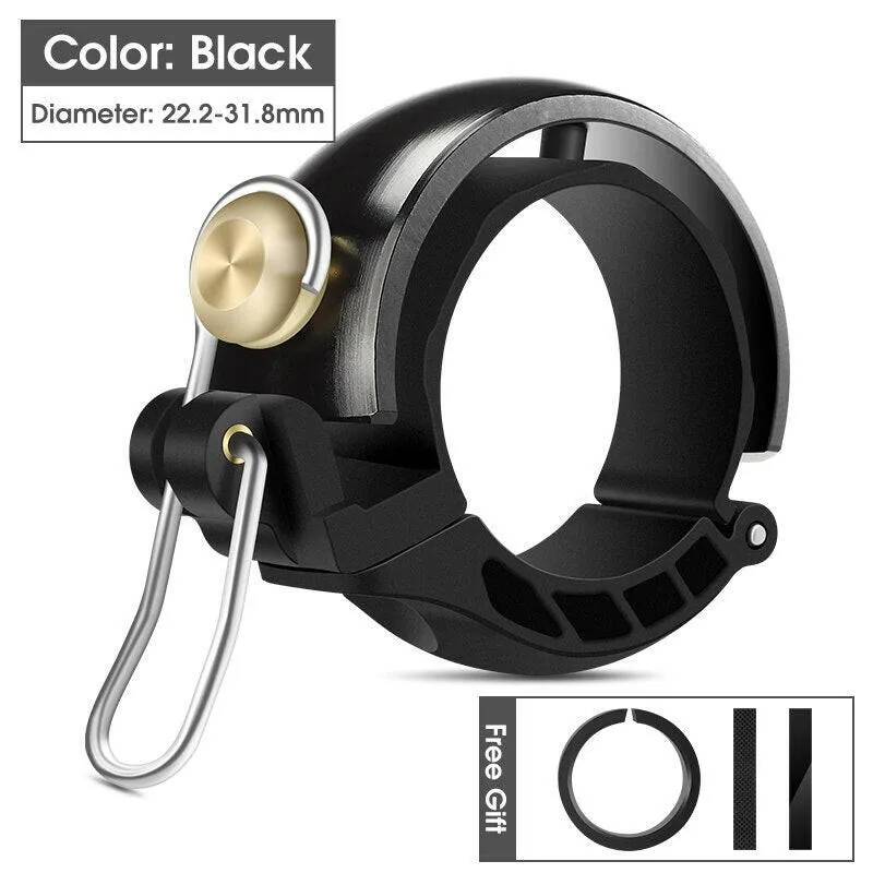 Bicycle Bell Vintage Mini Copper Safety Warning Cycling Bell Handlebar Horn Aluminum Alloy MTB Road Bike Bell