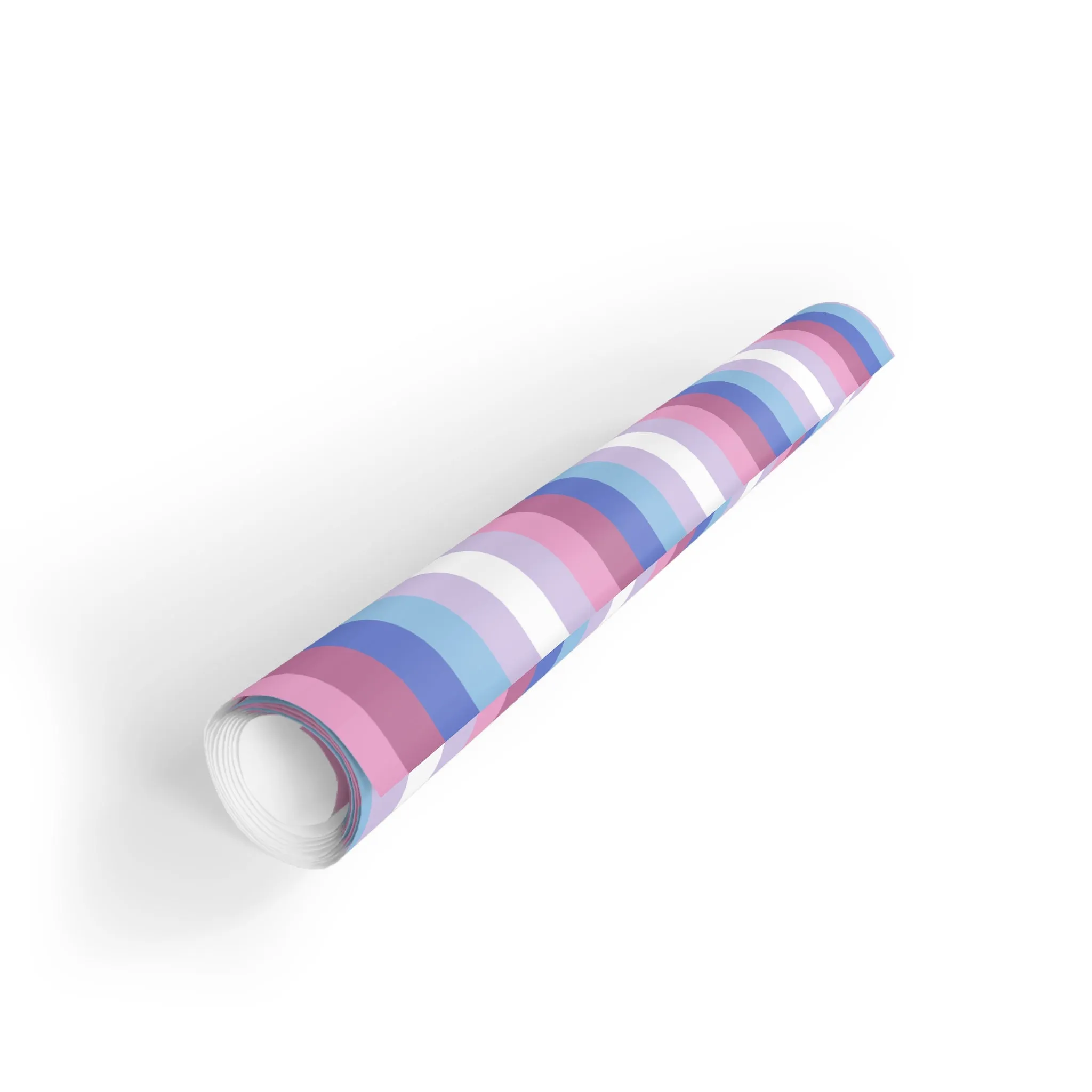 Bigender Pride Gift Wrapping Paper Roll - Perfect for Birthdays and Celebrations