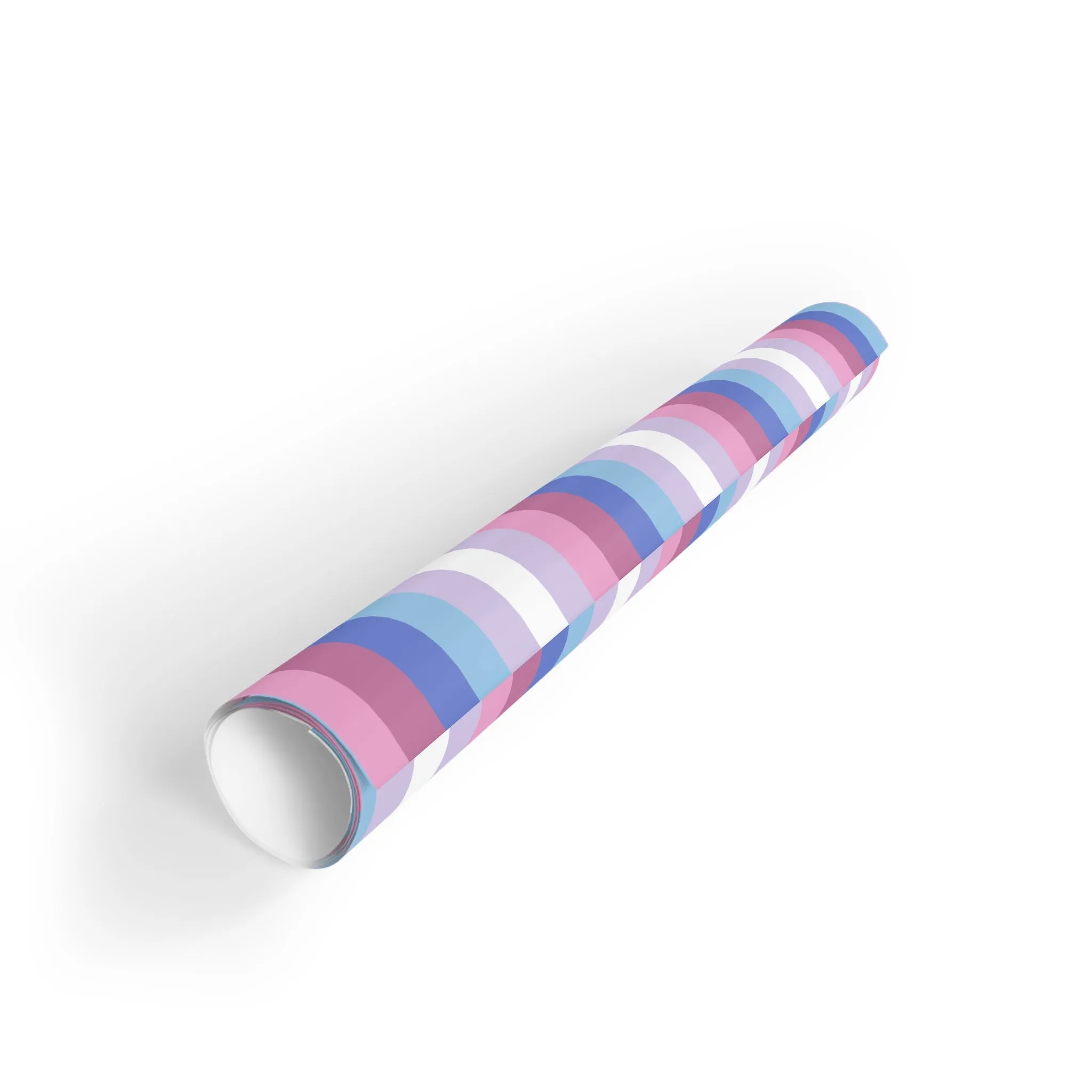 Bigender Pride Gift Wrapping Paper Roll - Perfect for Birthdays and Celebrations