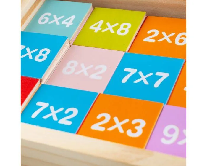 BIGJIGS - Times Table Tiles Box