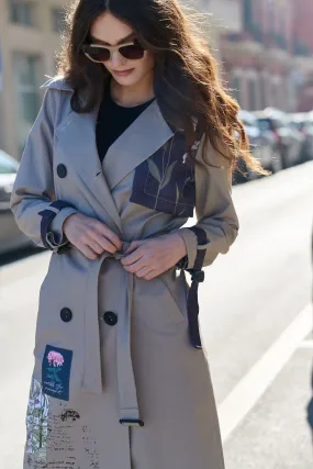 Blossom Trail classic trench