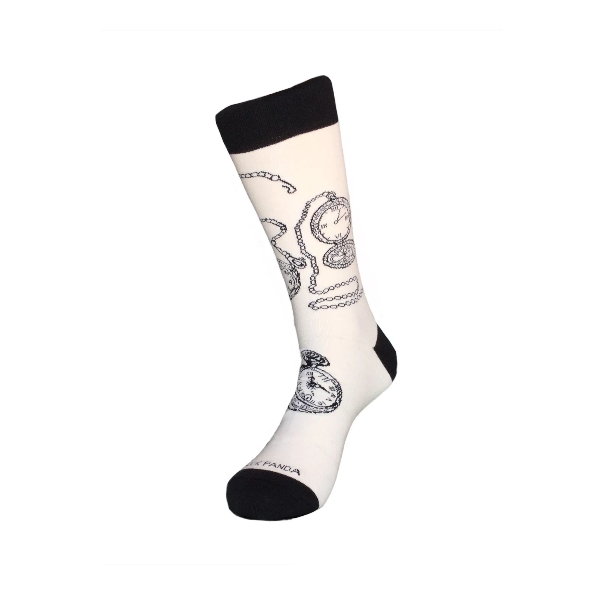 Classic Pocket Watch Socks from the Sock Panda