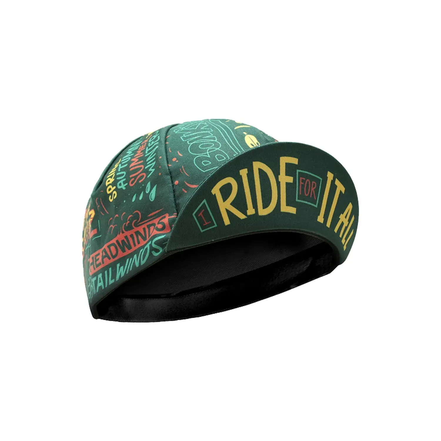 Classic Retro Red Blue Green Polyester Cycling Caps Summer Breathable Sports Quick Dry Bicycle Hat Men And Women
