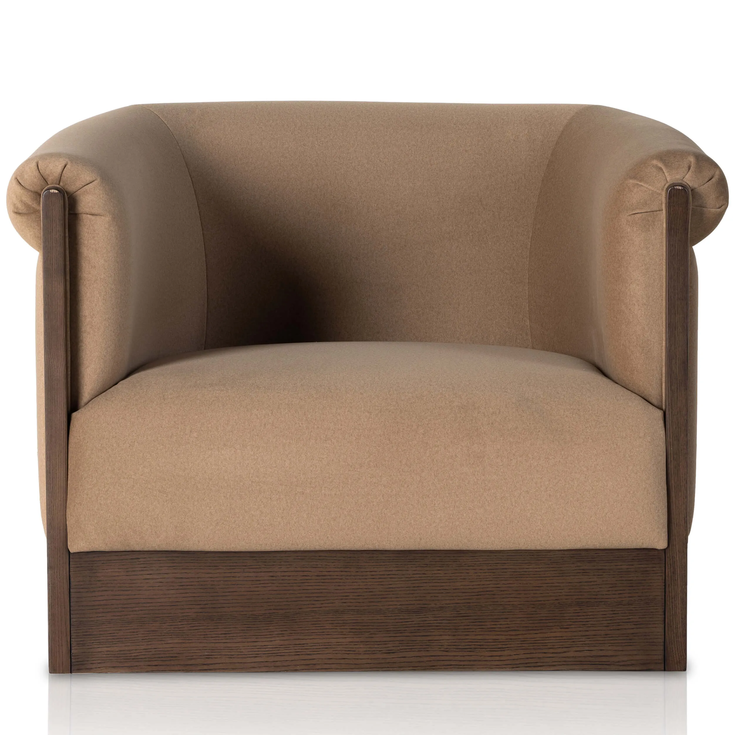 Colby Swivel Chair, Merill Camel
