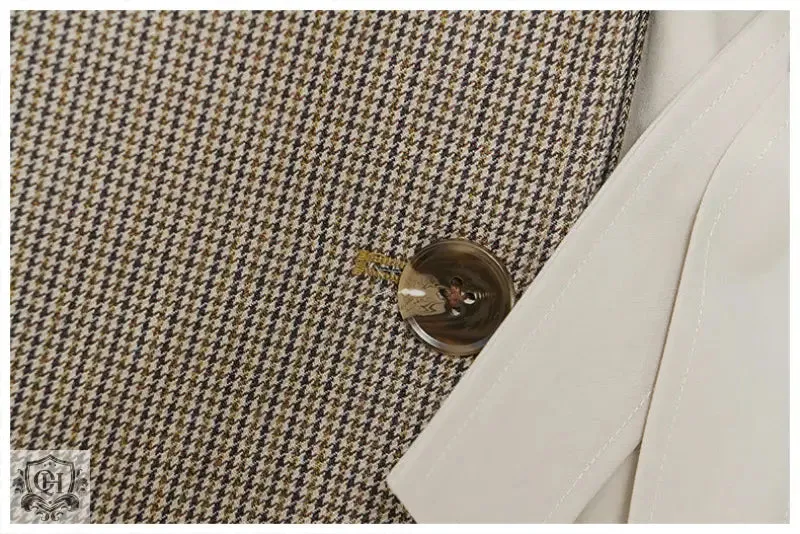 Contrast Colour Trench Coat
