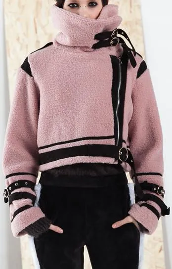 Cropped Buckled Jacket