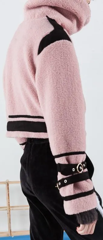 Cropped Buckled Jacket