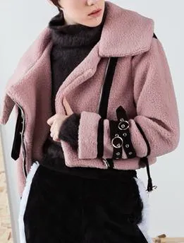 Cropped Buckled Jacket