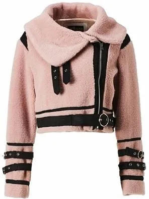 Cropped Buckled Jacket