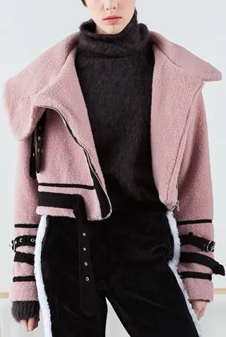 Cropped Buckled Jacket