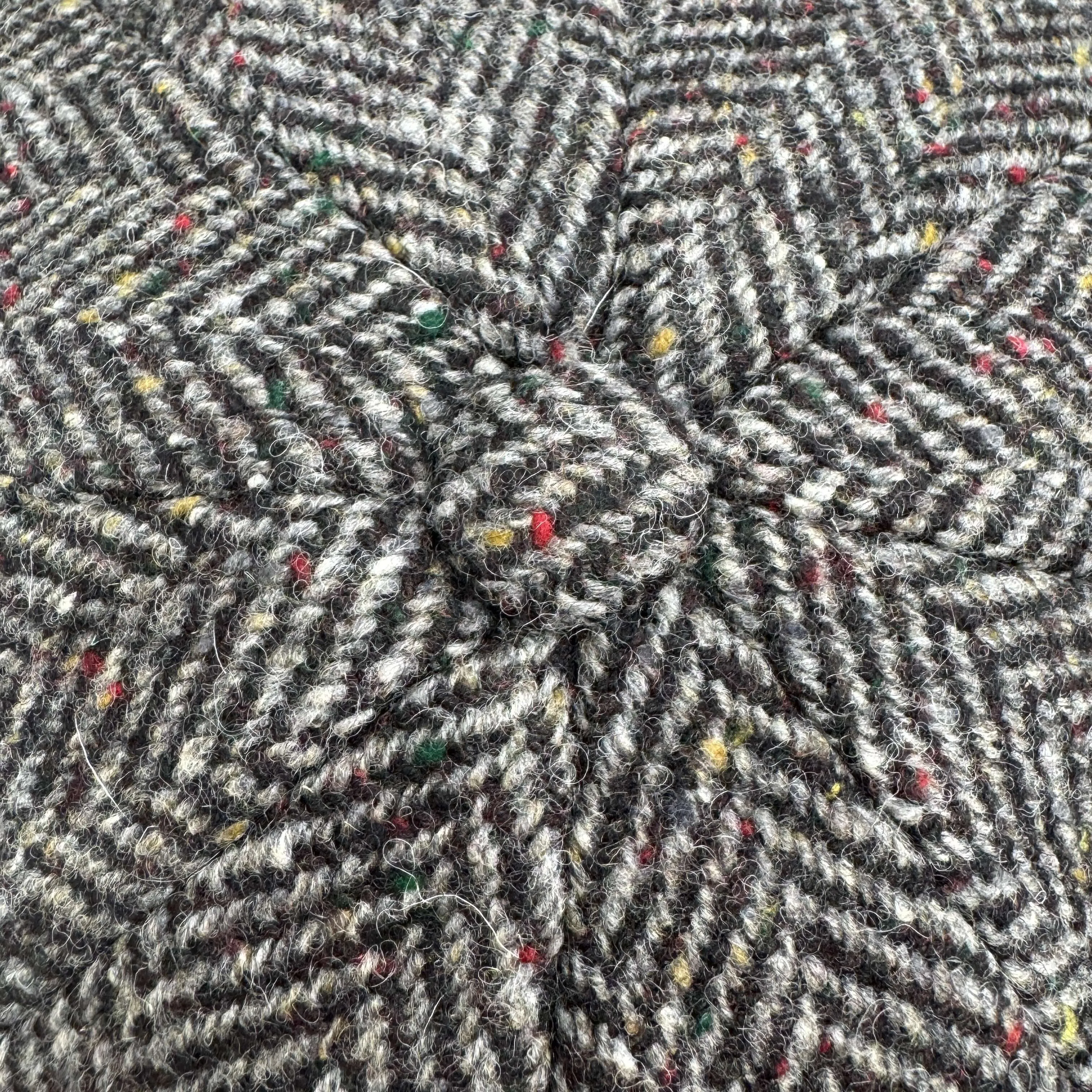 Donegal Baker Boy Tweed Flat Cap