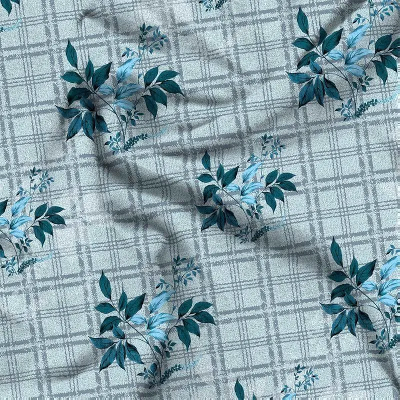 Flower Patch Bedsheet - Blue