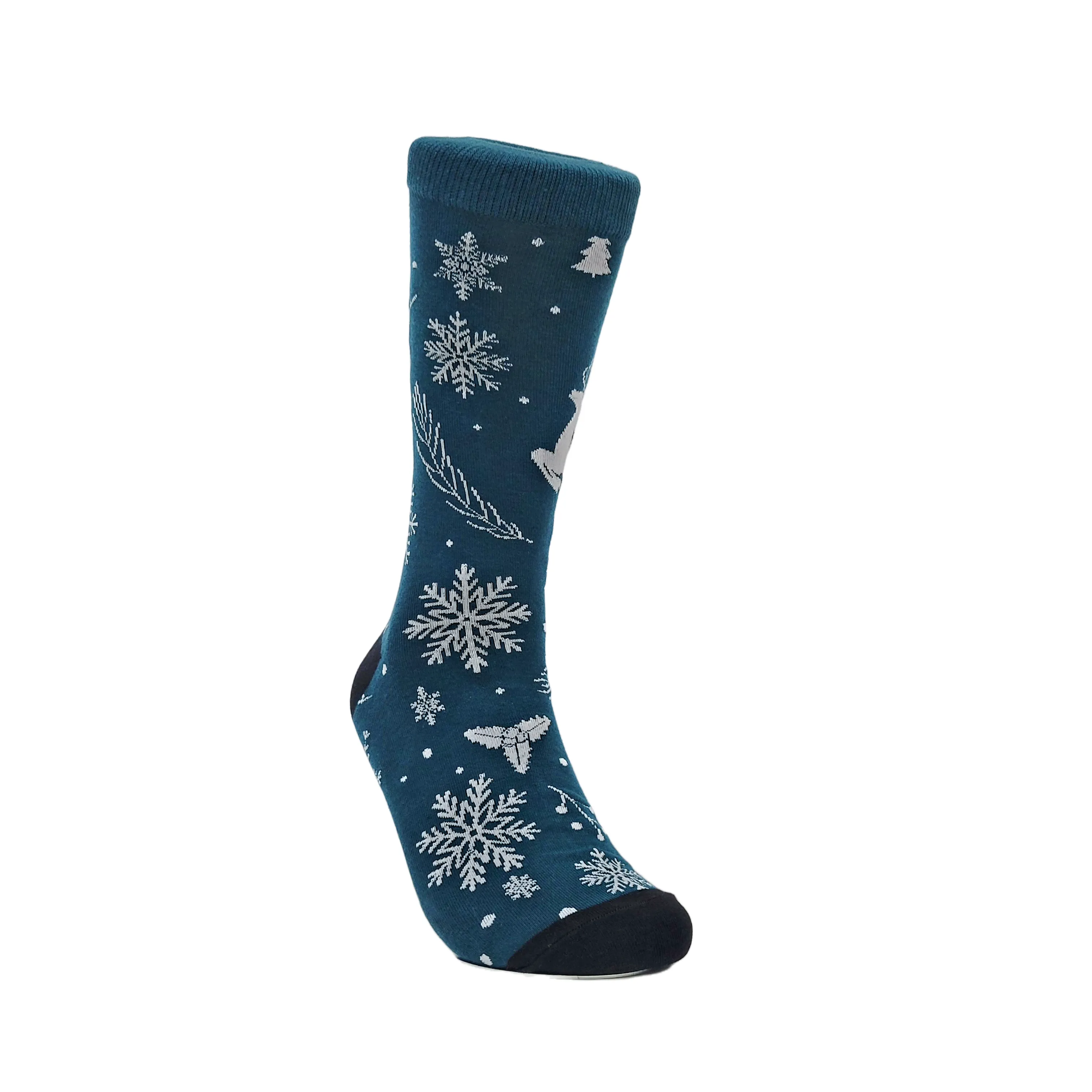 Frolicking Reindeer Socks from the Sock Panda (Adult Large - Men's Shoe Sizes 8-12)
