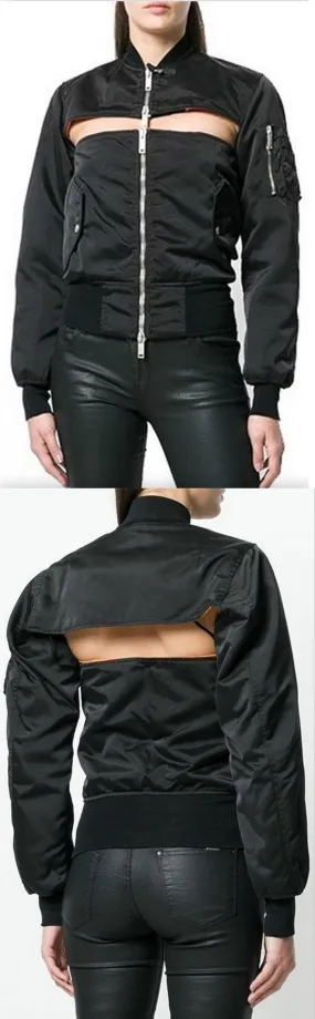 Front Chest Hole Jacket
