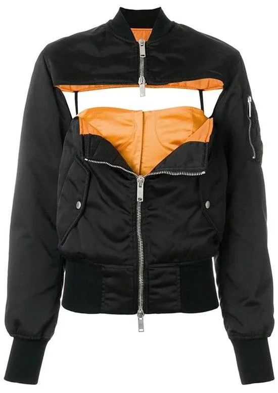 Front Chest Hole Jacket