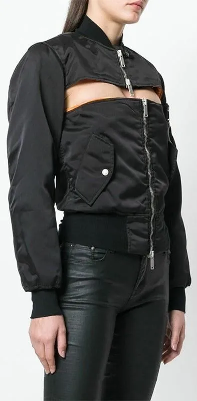 Front Chest Hole Jacket