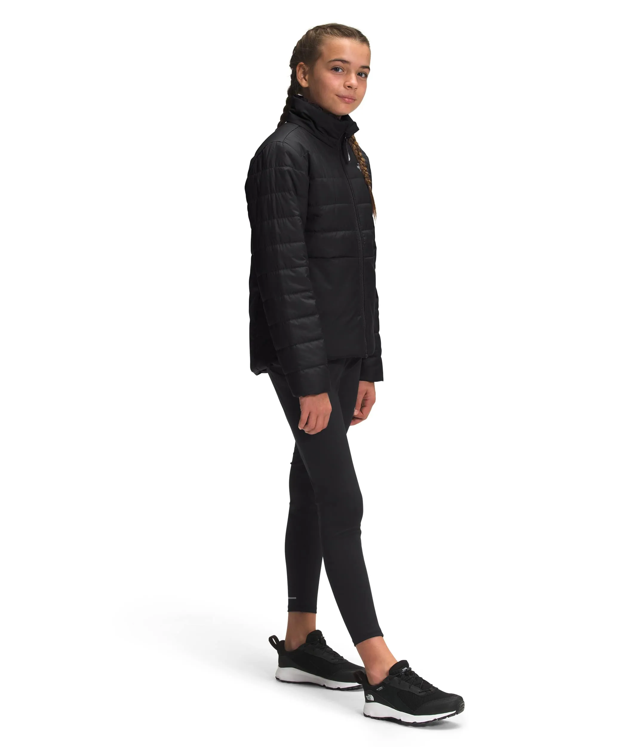 Girls' Reversible Mossbud Swirl Jacket