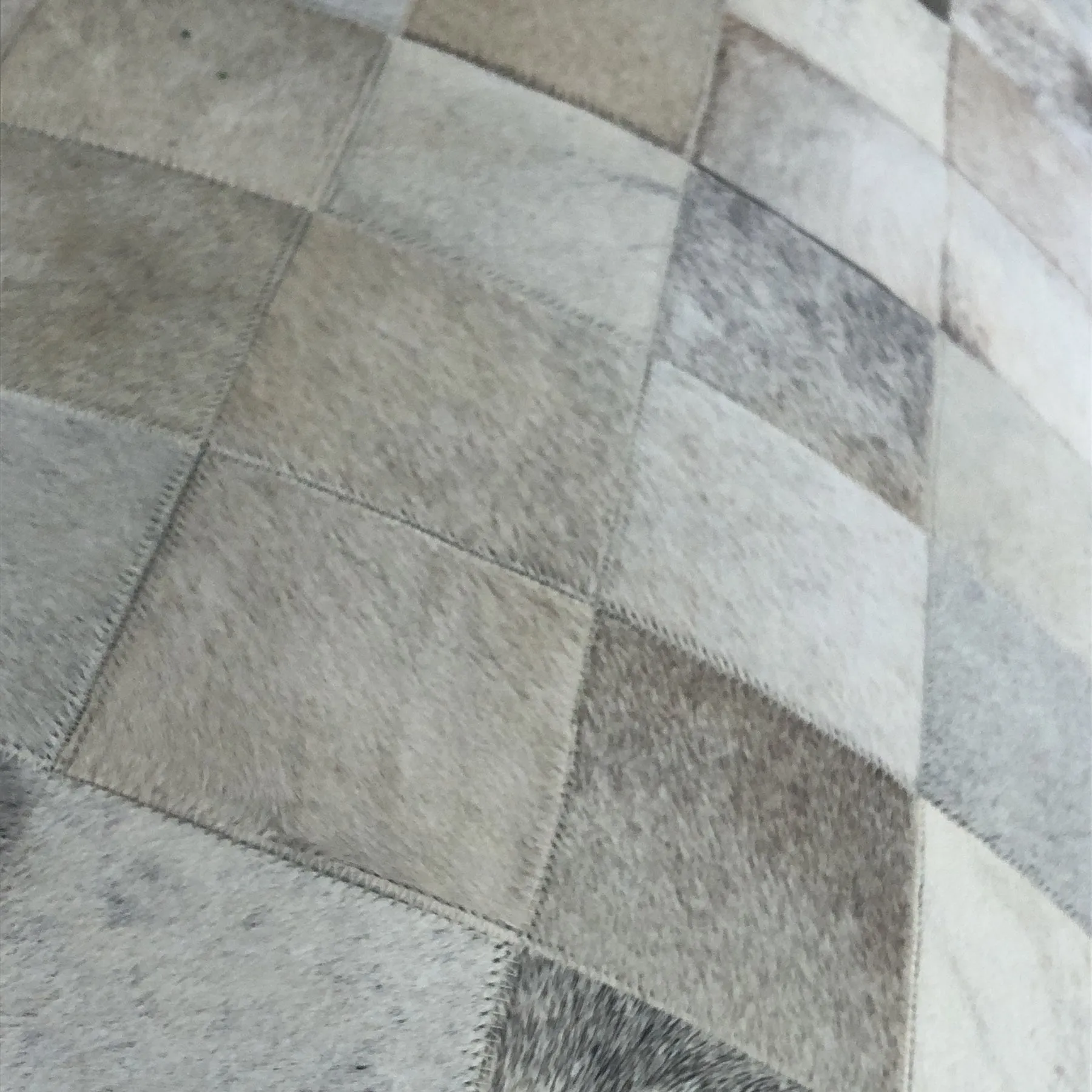 Hand Crafted Leather Rug 5' 10" x 7' 10"