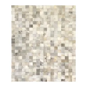 Hand Crafted Leather Rug 5' 10" x 7' 10"