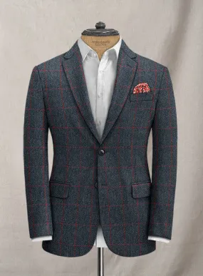 Harris Tweed Blue Checks Jacket