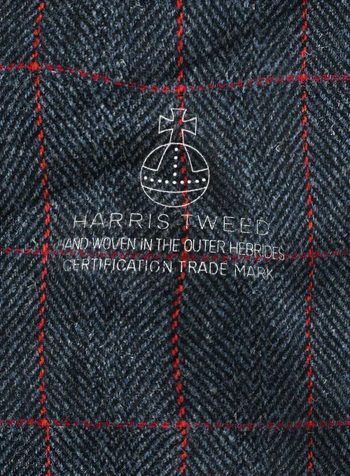 Harris Tweed Blue Checks Jacket