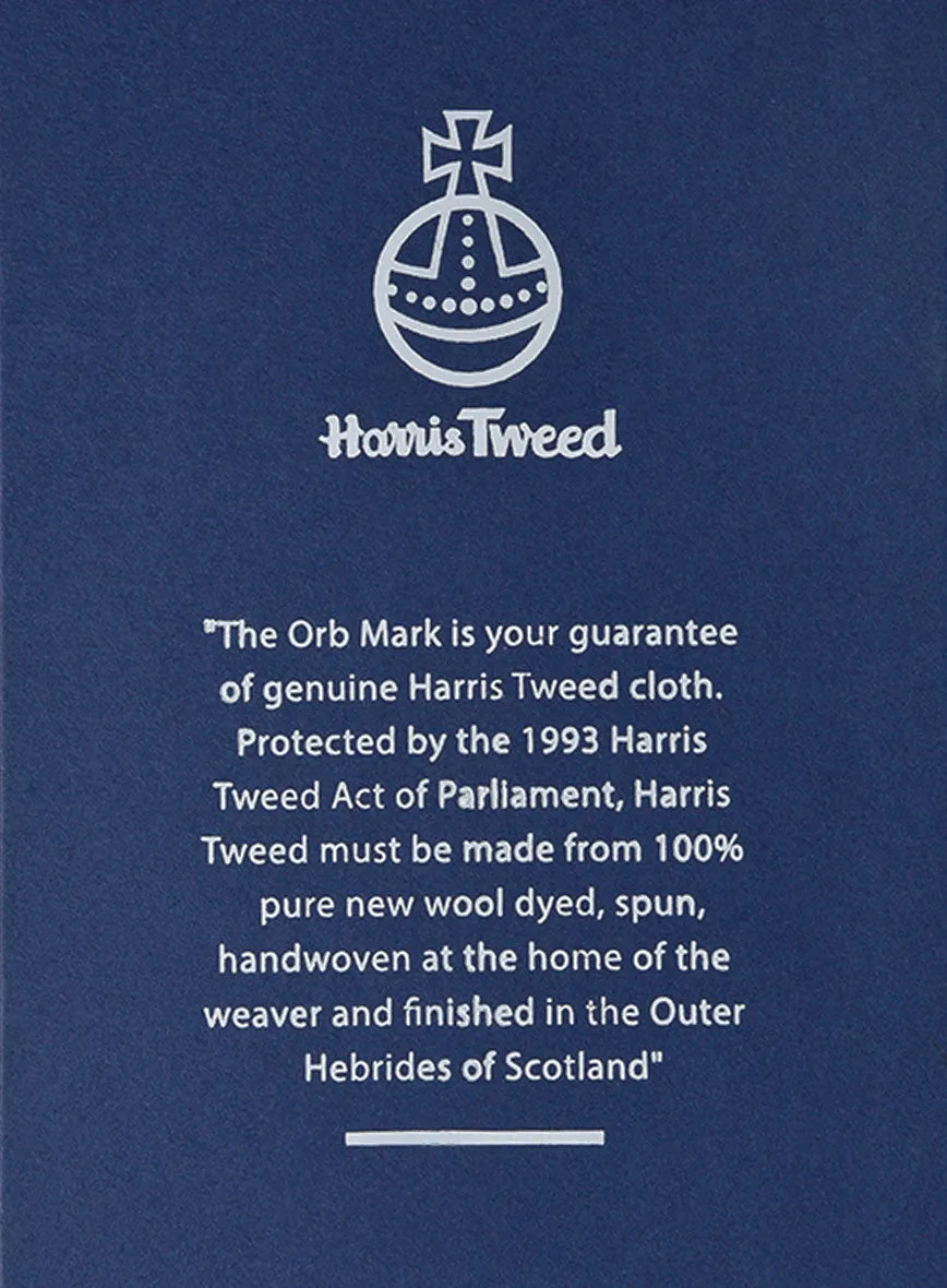 Harris Tweed Wide Herringbone Rust Jacket