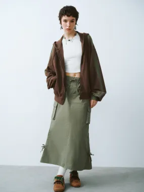 Hoodie Mid-Length Jackets