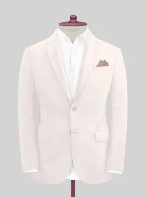 Italian Prato Light Pink Linen Jacket