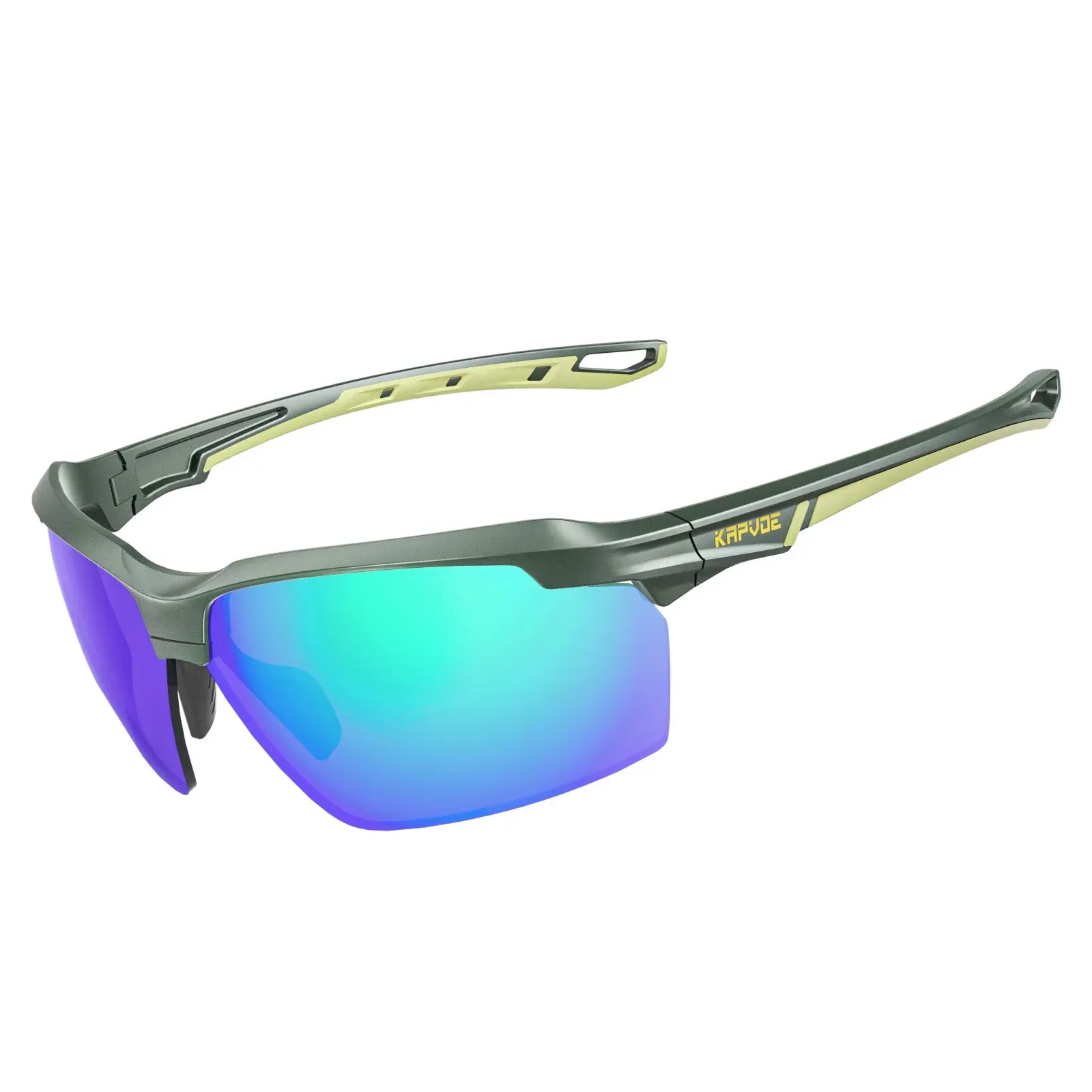 KAPVOE Cycling Glasses Polarised Sunglasses Sports Glasses MTB Glasses Cycling Glasses Men Road Bike for Women Cycle Goggles