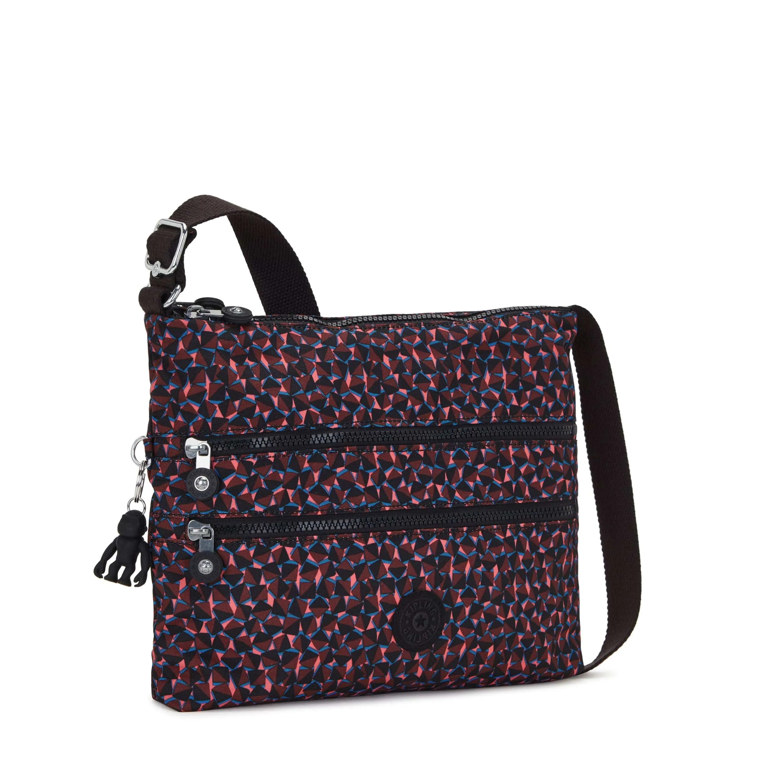 Kipling Alvar Happy Squares Medium Crossbody Bag C2I3066-B3X