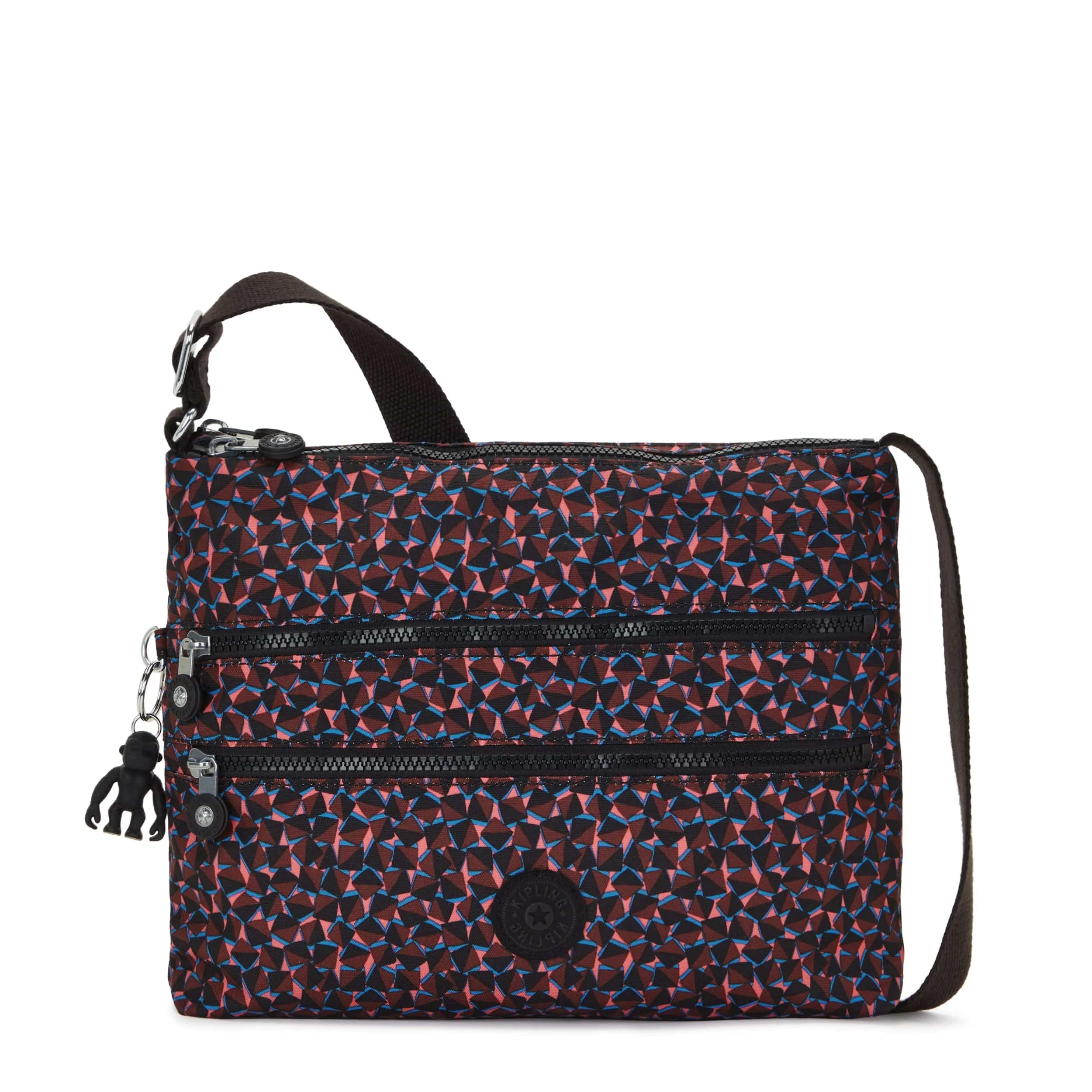 Kipling Alvar Happy Squares Medium Crossbody Bag C2I3066-B3X
