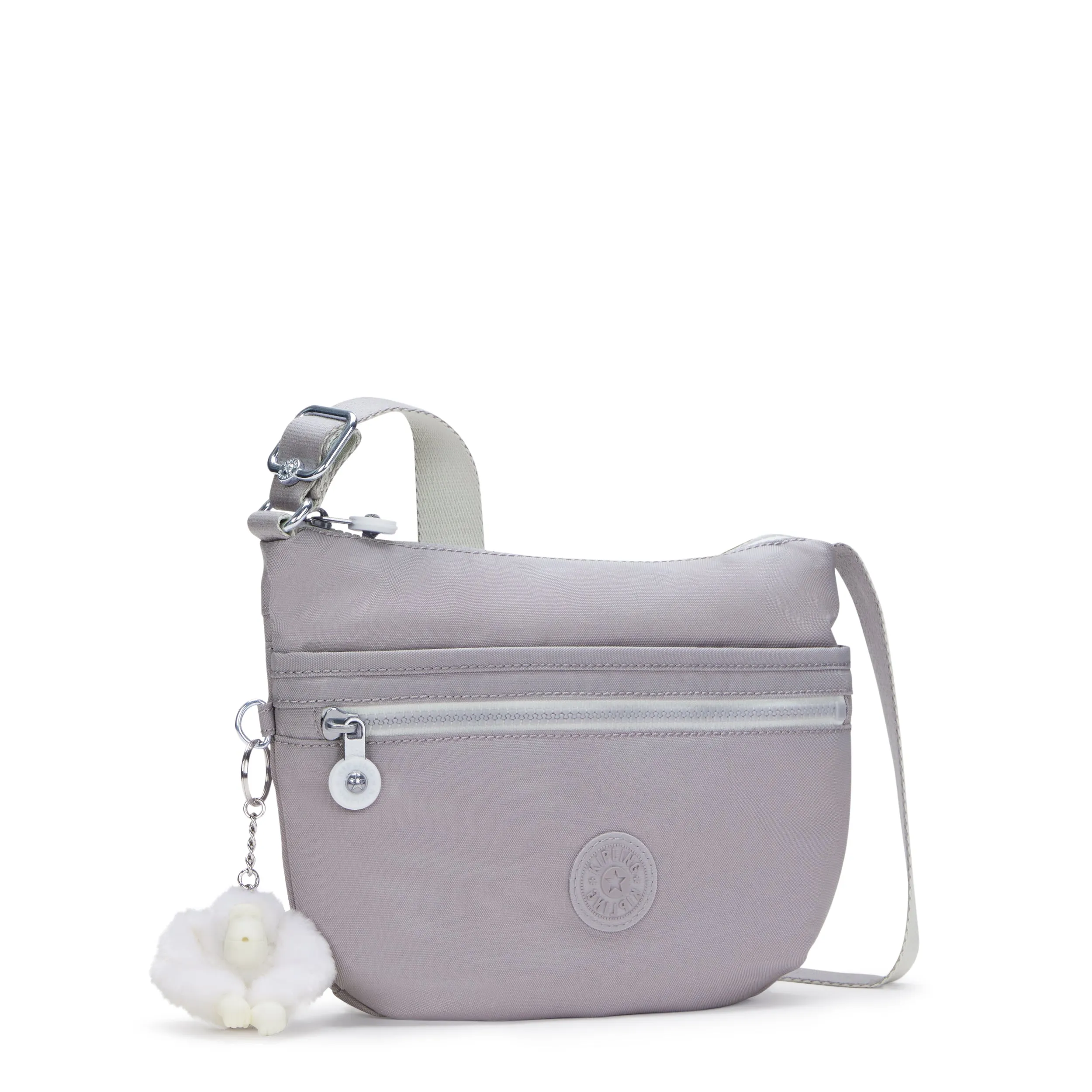 Kipling Arto S Tender Grey Small Crossbody Bag C200070-1FB