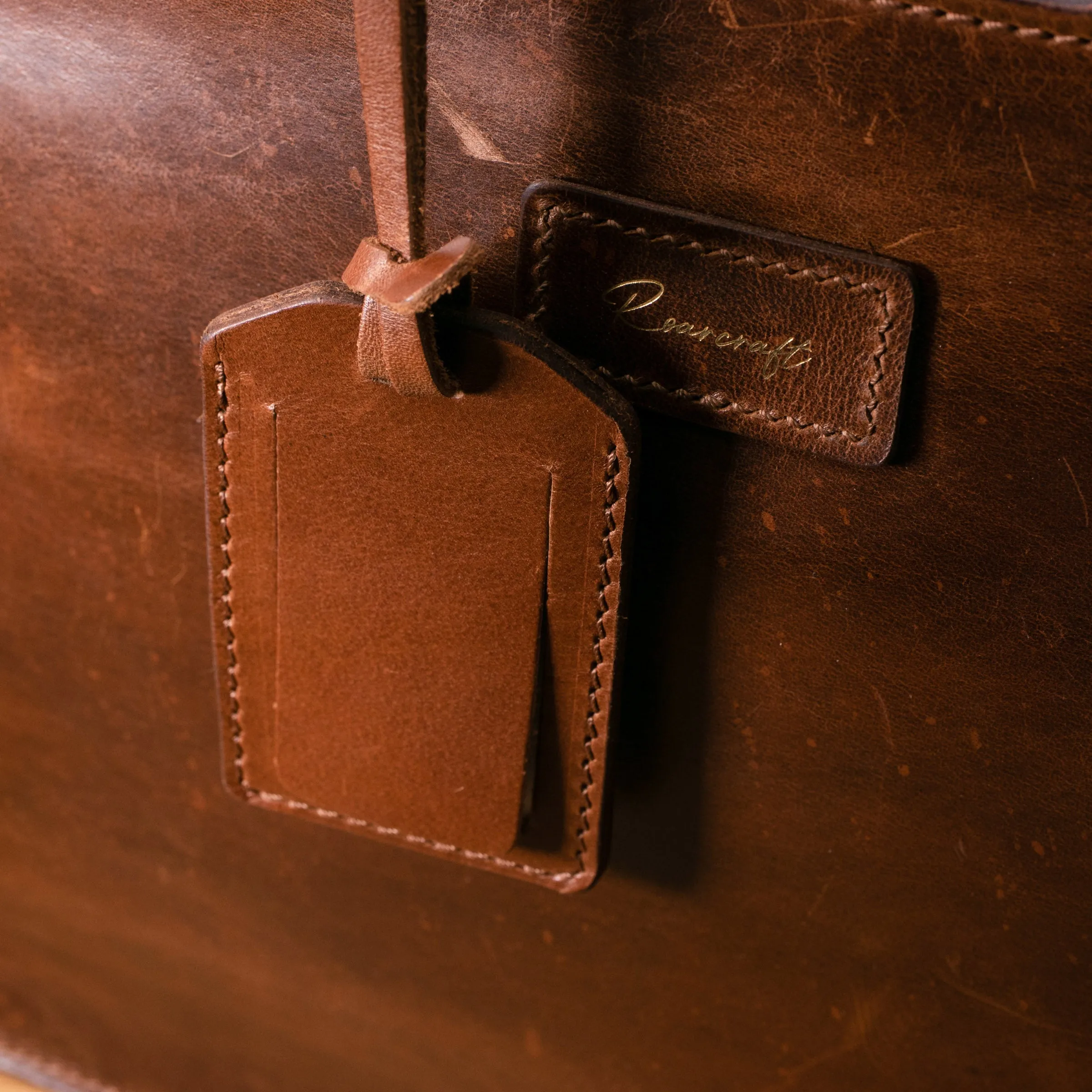 Leather Luggage Tag