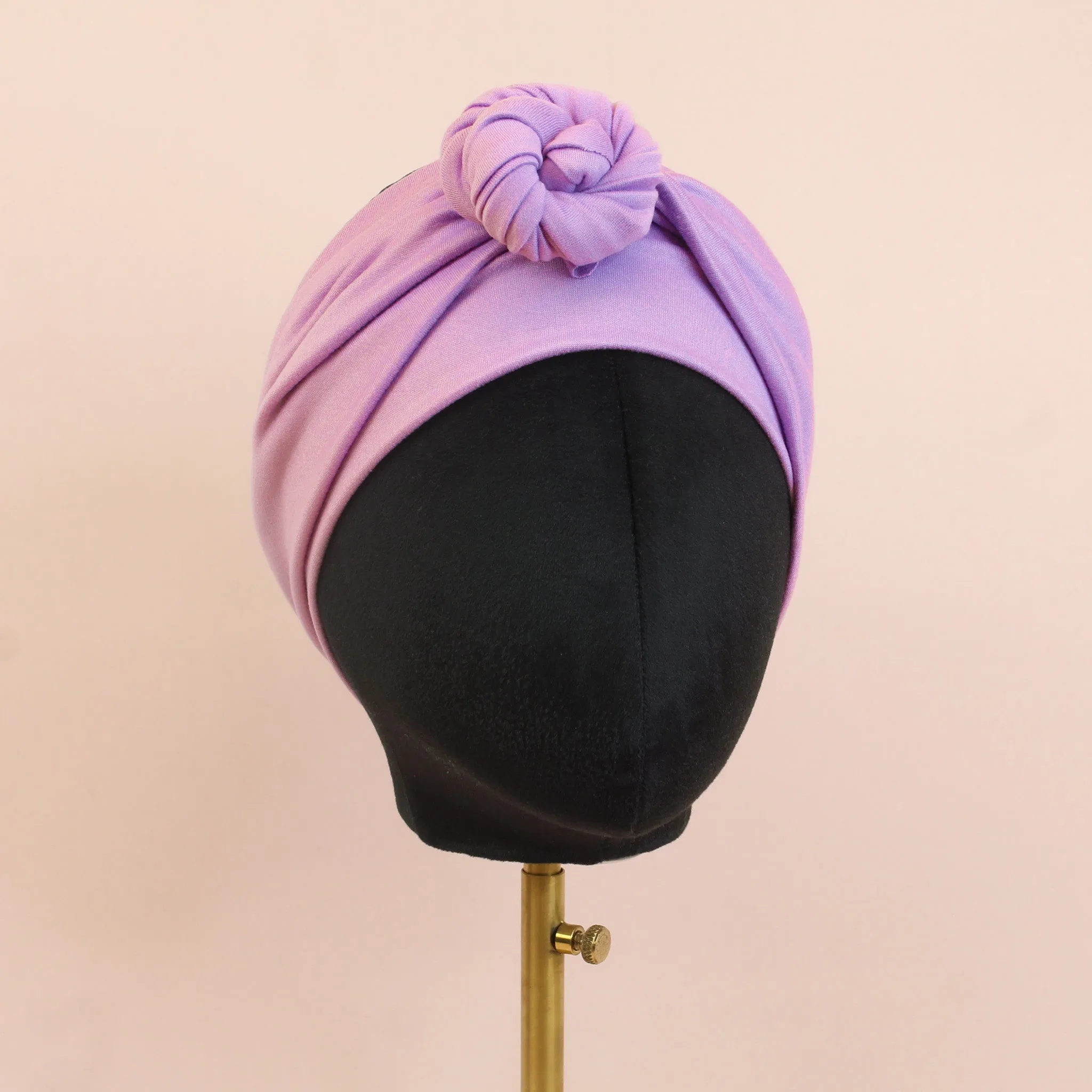 Lilac Solid Wrap Headband