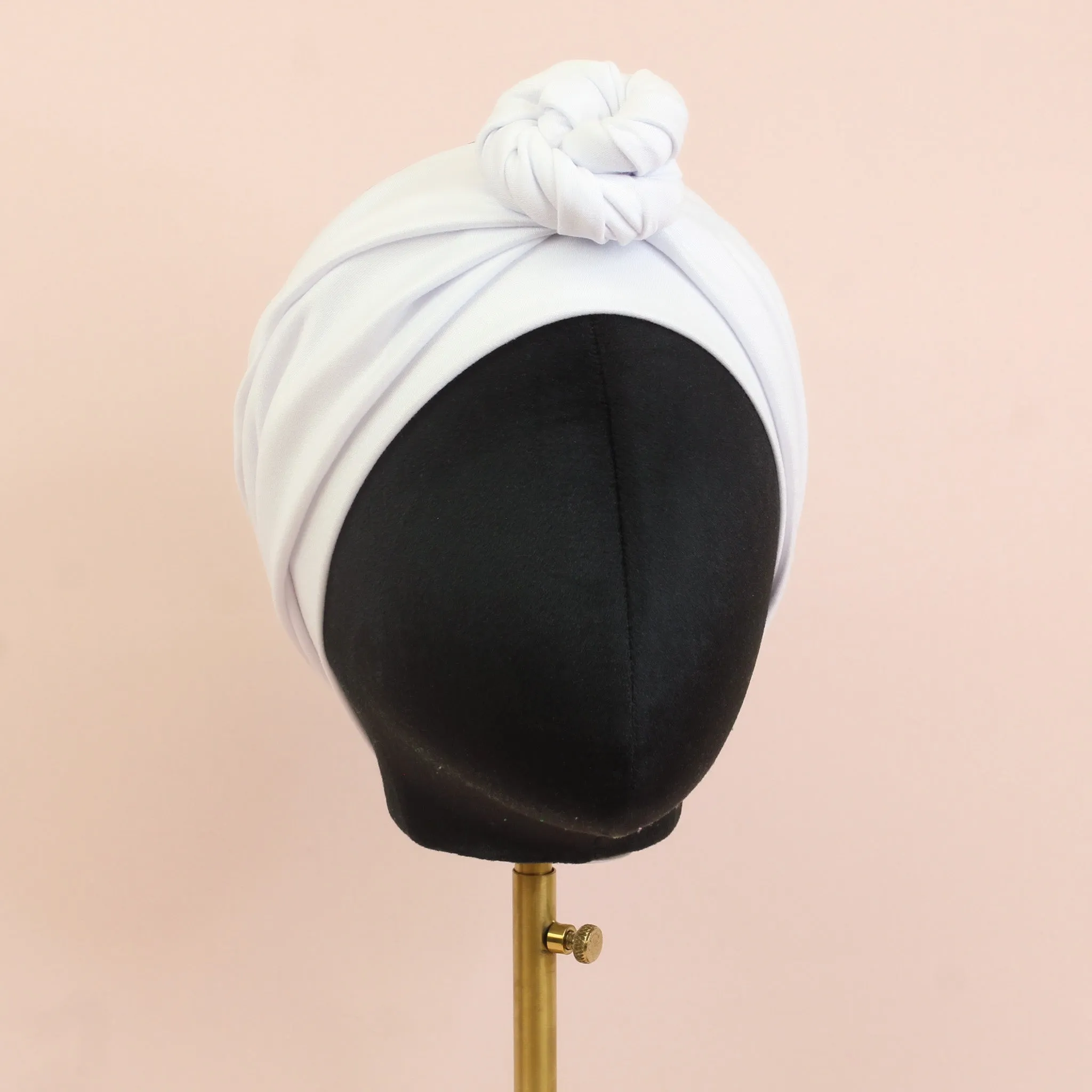 Marshmallow Solid Wrap Headband