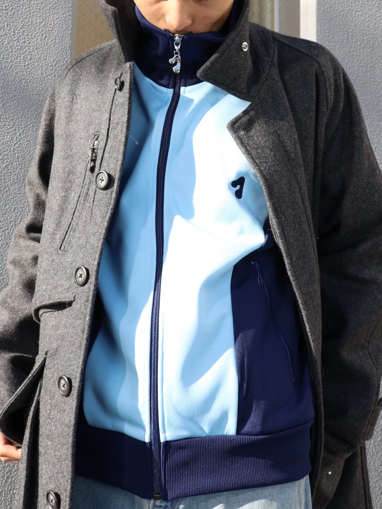 MELTON TRENCH COAT