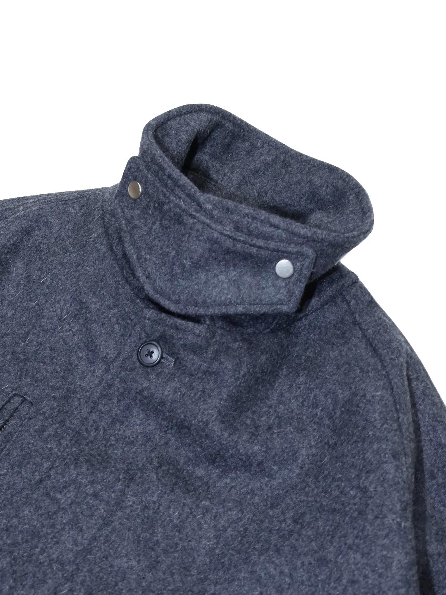 MELTON TRENCH COAT