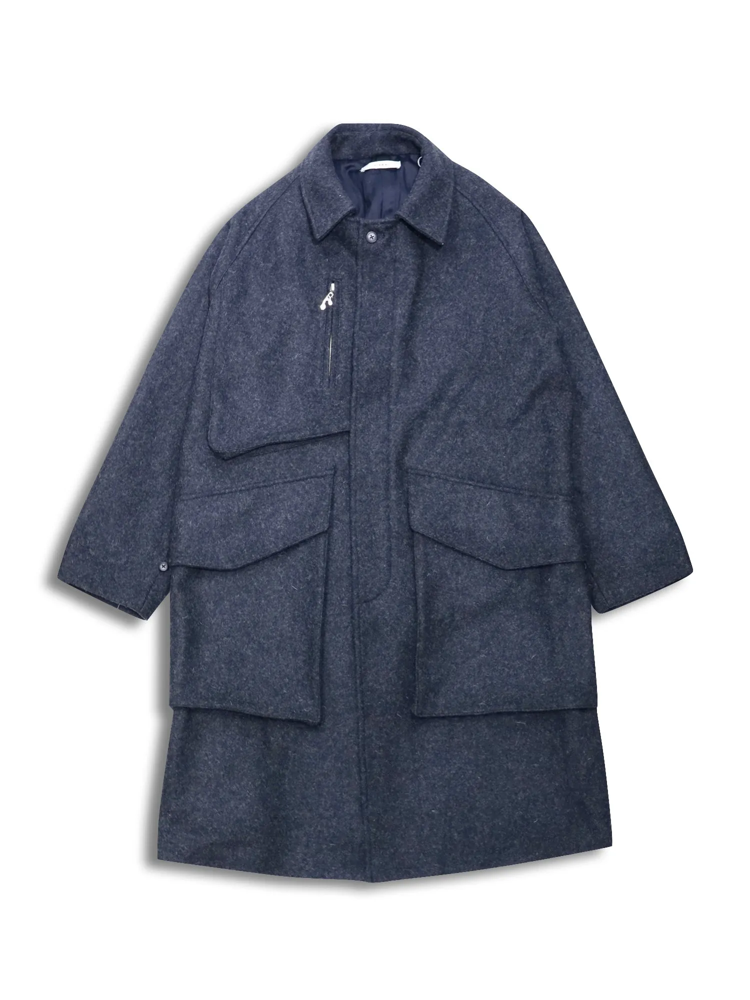 MELTON TRENCH COAT