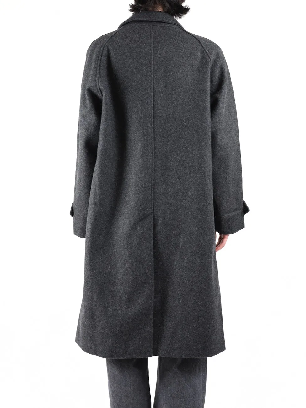 MELTON TRENCH COAT