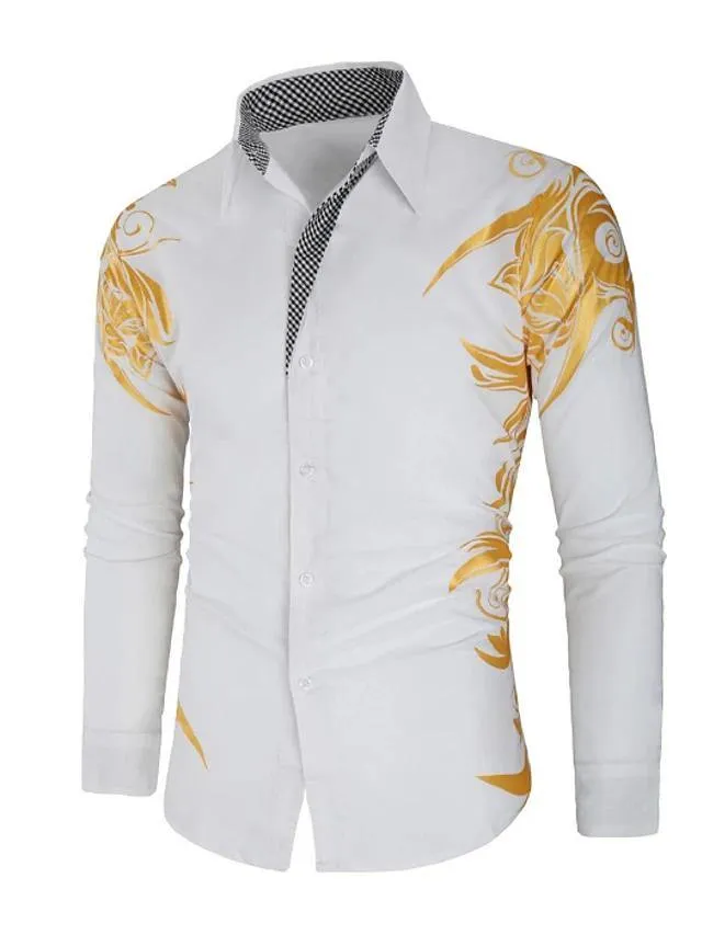 Men's Geometric Stylish Light Weight Floral Shirt