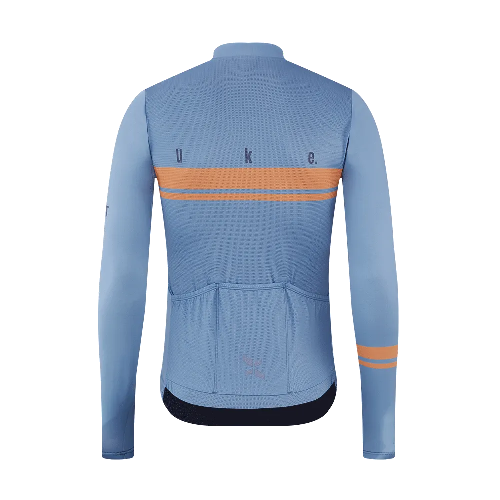 Men's Training LS Jersey A001-Smoke Blue