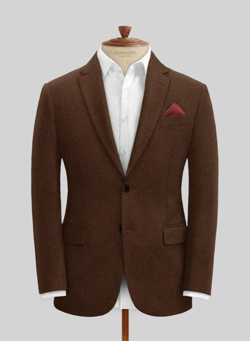 Naples Coffee Brown Tweed Jacket