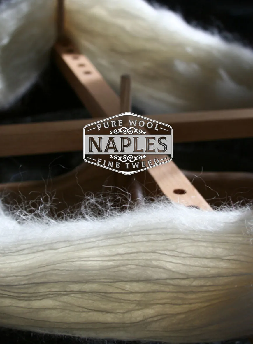 Naples Espresso Brown Tweed Suit